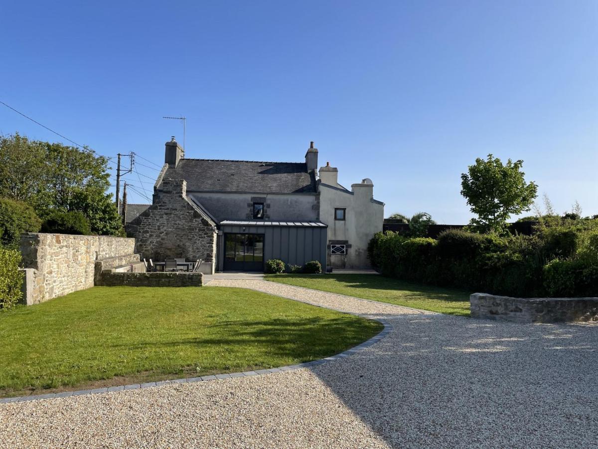 Gwel Ar Mor - Jolie Maison De Charme Renovee Proche Du Port Lanildut Bagian luar foto